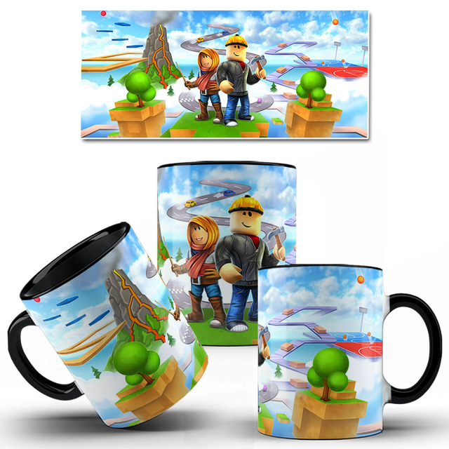 Caneca Jogo Roblox Personagens - Infinity Geek Store