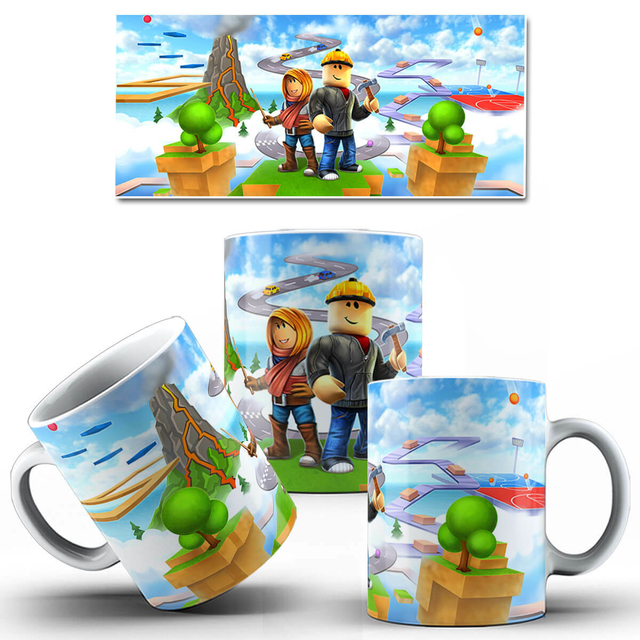 Caneca Jogo Roblox Todos os Personagens