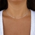 Colar de Prata Choker Torcida CO062 - loja online