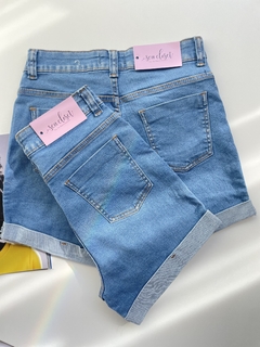 Imagem do Shorts ultra elastano - Jeans