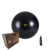 Pelota Balón Fisiológico Soft 85 Cm Con Inflador Esferodinamia Reforzado Color Negro