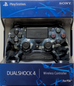 CONTROLE PLAYSTATION 4 DUALSHOCK 4 (Similar) - Camuflado Azul