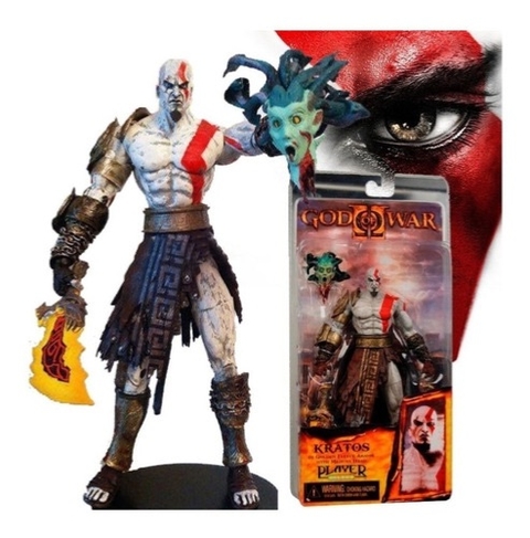 Kit 2 Bonecos Kratos God of War 3 e Ragnarok Action Figure - Super Size  Figure Collection - Action Figures - Magazine Luiza