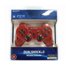 Controle DualShock 3 PS3 - Vermelho
