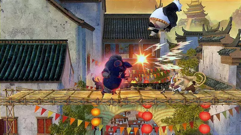 Jogo Kung Fu Panda Confronto de Lendas - Xbox 360 - Dino Games