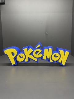 Placa Decorativa Pokemon