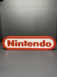 Placa Decorativa Nintendo