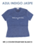 CAMISETA DE LACTANCIA AZUL INDIGO JASPE - comprar online