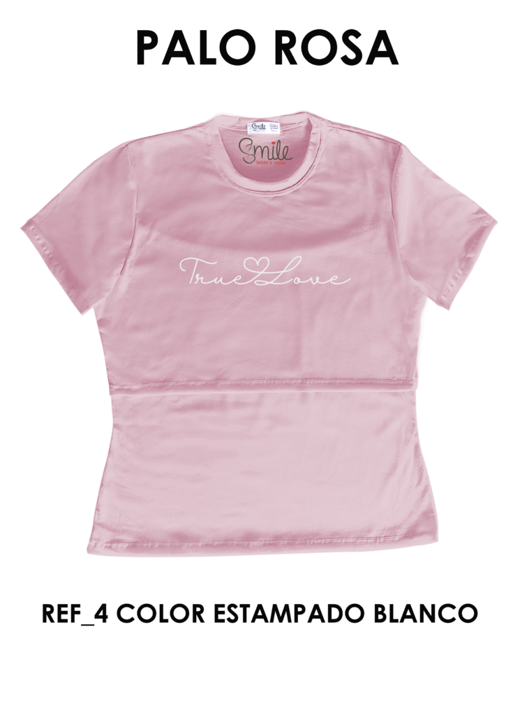 Polera color palo 2025 rosa
