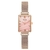 Relógio de Quartzo Feminino Conjunto Pulseira mostrador com Várias cores. - comprar online
