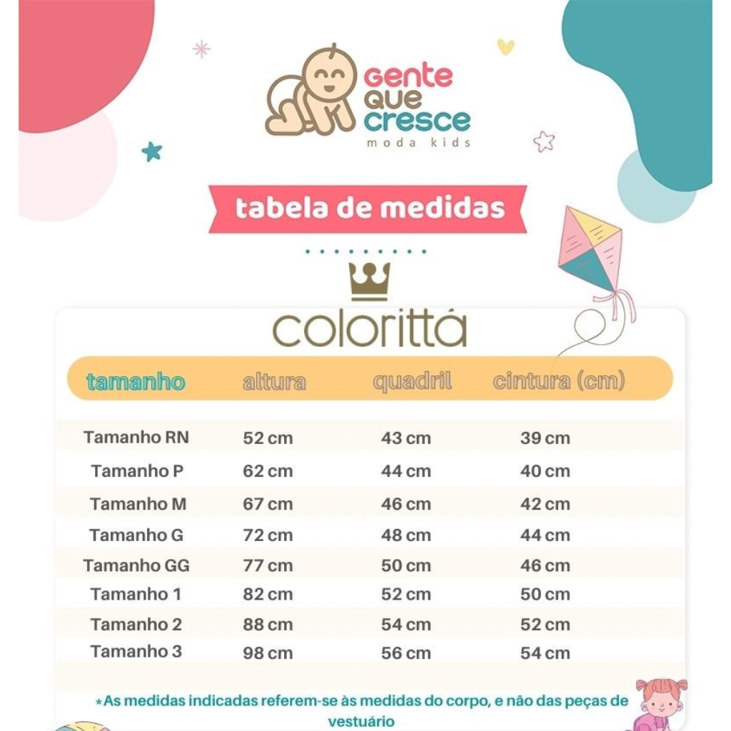 Roupas infantil best sale colorittá