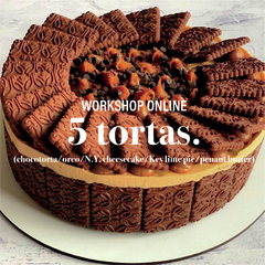 Workshop online de 5 tortas