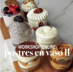 Workshop online de Postres en vaso II (nuevo)
