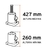 Gato hidráulico de botella de 32 Ton, Truper en internet