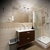 Imagen de Arbotante decorativo de LED 10 W con 3 spots para baño