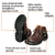 Zapato dieléctrico café #25 antifatiga con casquillo, Truper en internet