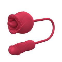 Vibrador de Ponto G e Clitóris - Rose Max