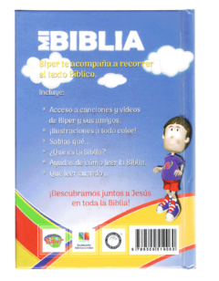 Biblia Infantil Biper Traducción Lenguaje Actual Chica Letra Chica Tapa Dura Código QR [TLA023eBIPER] - comprar en línea