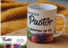 TAZA GRACIAS POR SER MI PASTOR