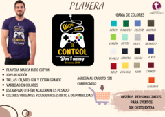 Playera Caballero - Dios tiene el control - comprar en línea