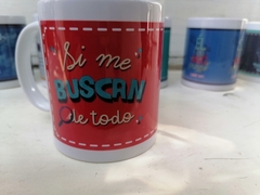 TAZAS CON VERSÍCULOS BÍBLICOS - SI ME BUSCAN - comprar en línea