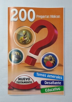 LIBRITO GRAPADO: 200 PREGUNTAS NVO TESTAMENTO
