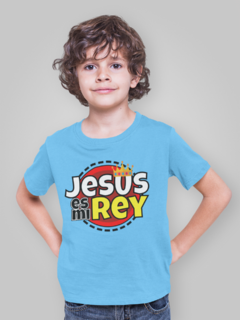 Playera Infantil- Jesus es mi Rey en internet