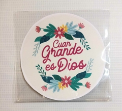 CALCOMANÍA Cuan grande es Dios - comprar en línea