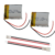 Kit 2 Bateria Original 3.7v 1000mah C/ 2 Pares (F/M) Ph2.0mm - vesansodigital