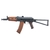 E&L AEG AK AKS-74UN NEW ESSENTIAL VERSION AIRSOFT RIFLE BLACK & WOOD