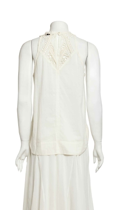 Blusa Regata Iro Branco - 1 USA - comprar online