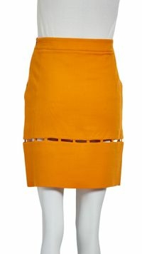 Saia Emilio Pucci Laranja - 8 USA - comprar online