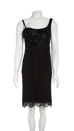 Vestido Demi Queiroz Preto - 40 BRA