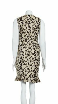 Vestido Carolina Herrera Animal Print - 2 USA - comprar online