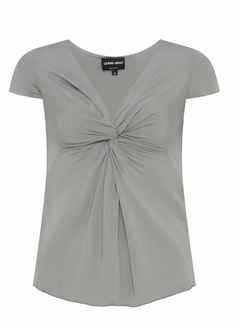 Blusa Giorgio Armani Cinza - 38 IT