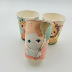 Vaso Polipapel Elefante Animalito De La Selva - comprar online