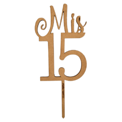 Topper Mis 15 Cumpleaños - comprar online