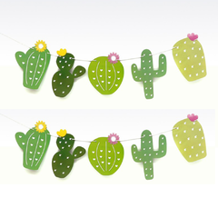 Guirnalda De Papel Cactus