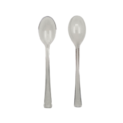 Cucharita Plastico Rigido Copetin/Cafe Cristal X 25U