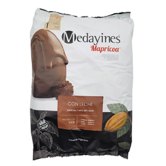 Chocolate Medayines Con Leche Mapricoa