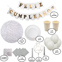 Kit Fiesta Cumpleaños Be Bright Full - comprar online