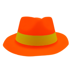 Gorro Tanguero Naranja Fluo