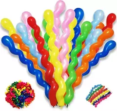 globos tirabuzon x12u