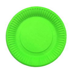 Plato Verde Fluo