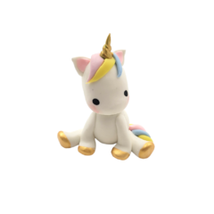 Adorno Porcelana Fria Unicornio