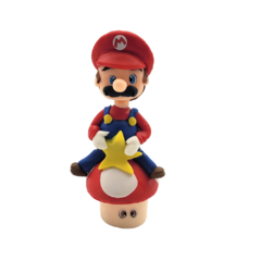 Adorno Porcelana Fria Mario Bros