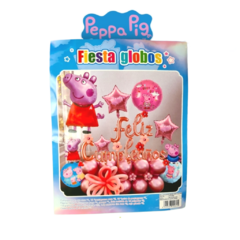 Set De Globos Peppa Pig