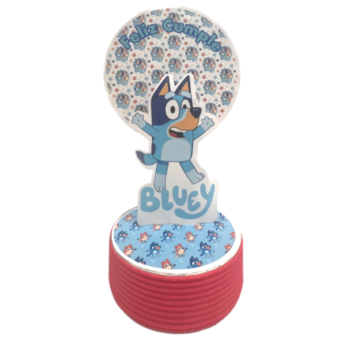 Adorno para torta Bluey