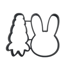 Cortante Conejo Zanahoria - comprar online