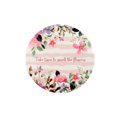 Posavaso Take Time To Smell The Flowers X 10U - comprar online